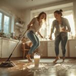 Can One Glass of Milk Really Defeat an Entire Cleaning Day? annoyingmom(2)